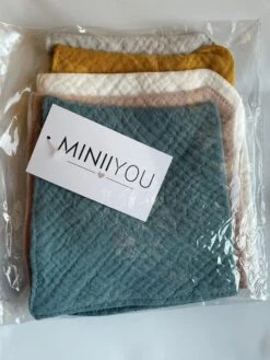 MINIIYOU - 5 Stuks Hydrofiele Bandana Slabbetjes - Effen Blauw - Geel Wit - Kwijlslabbetjes 15 MINIIYOU - 5 Stuks Hydrofiele Bandana Slabbetjes - Effen Blauw - Geel Wit - Kwijlslabbetjes -Winkel Voor Babyproducten 900x1200 7