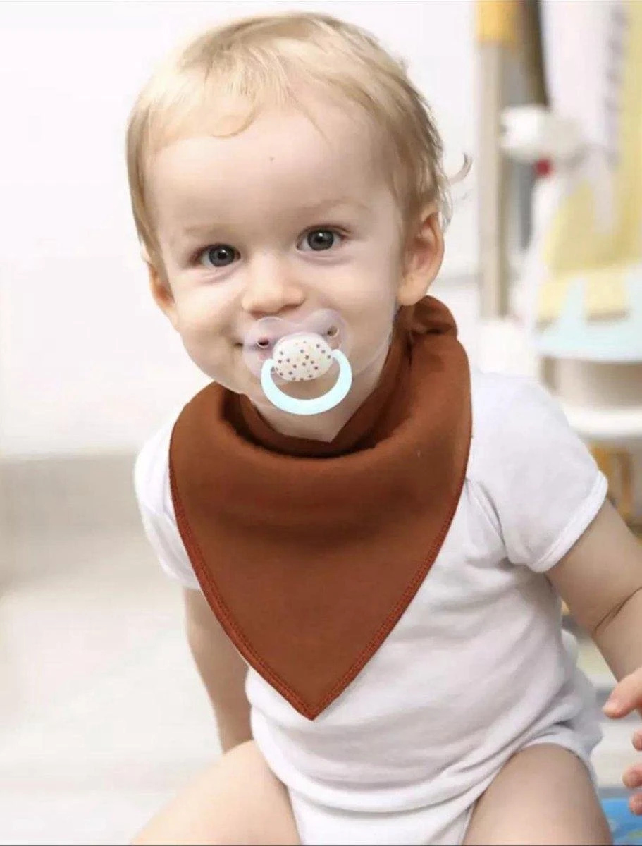 Set Van 6 Zwart/wit Slabbetjes - 100% Organisch Katoen & Fleece - Bandana Slab - Slabber - Kwijl Slabbetjes - Slabbertjes Baby - Kraamcadeau Jongen - Meisje 5 Set Van 6 Zwart/wit Slabbetjes - 100% Organisch Katoen & Fleece - Bandana Slab - Slabber - Kwijl Slabbetjes - Slabbertjes Baby - Kraamcadeau Jongen - Meisje - Afbeelding 3