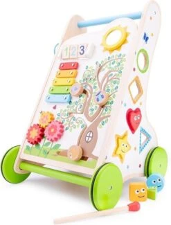 New Classic Toys® New Classic Toys Houten Activiteiten Duw- Loopwagen