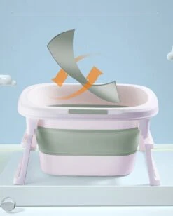 Rudolphy Opvouwbaar Babybad 3-in 1 Van 0-12 Jaar - Roze -Winkel Voor Babyproducten 961x1200 1