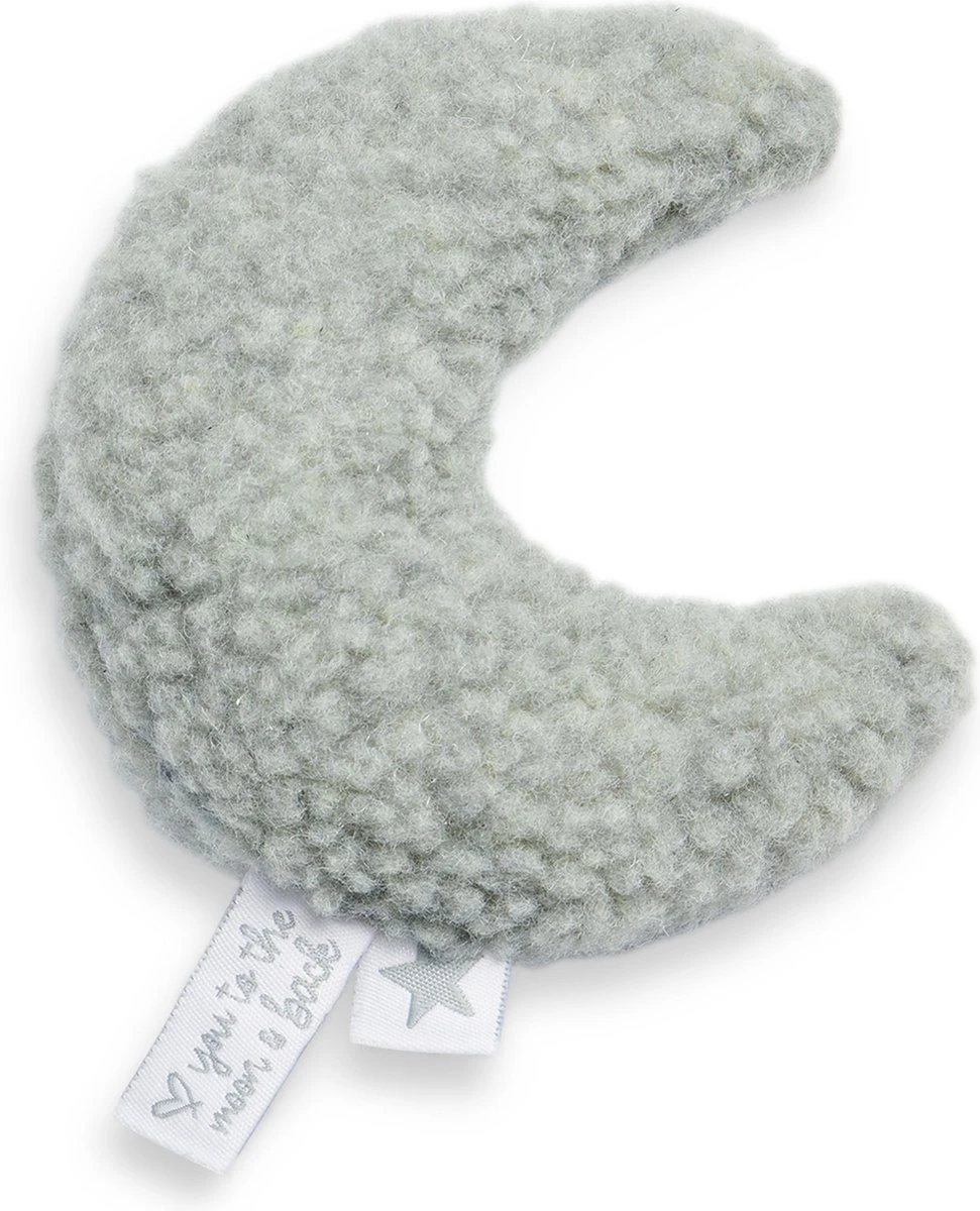 Jollein Rammelaar Moon - Ash Green 4 Jollein Rammelaar Moon - Ash Green - Afbeelding 2