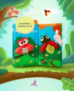 Tumama® Knisperboekje Baby Eerste Jaar “Dieren Vleugels“ Voelboekje - Sinterklaas Kerst Cadeau - Educatief Voel Knisper Boek Speelgoed -Winkel Voor Babyproducten 977x1200 1