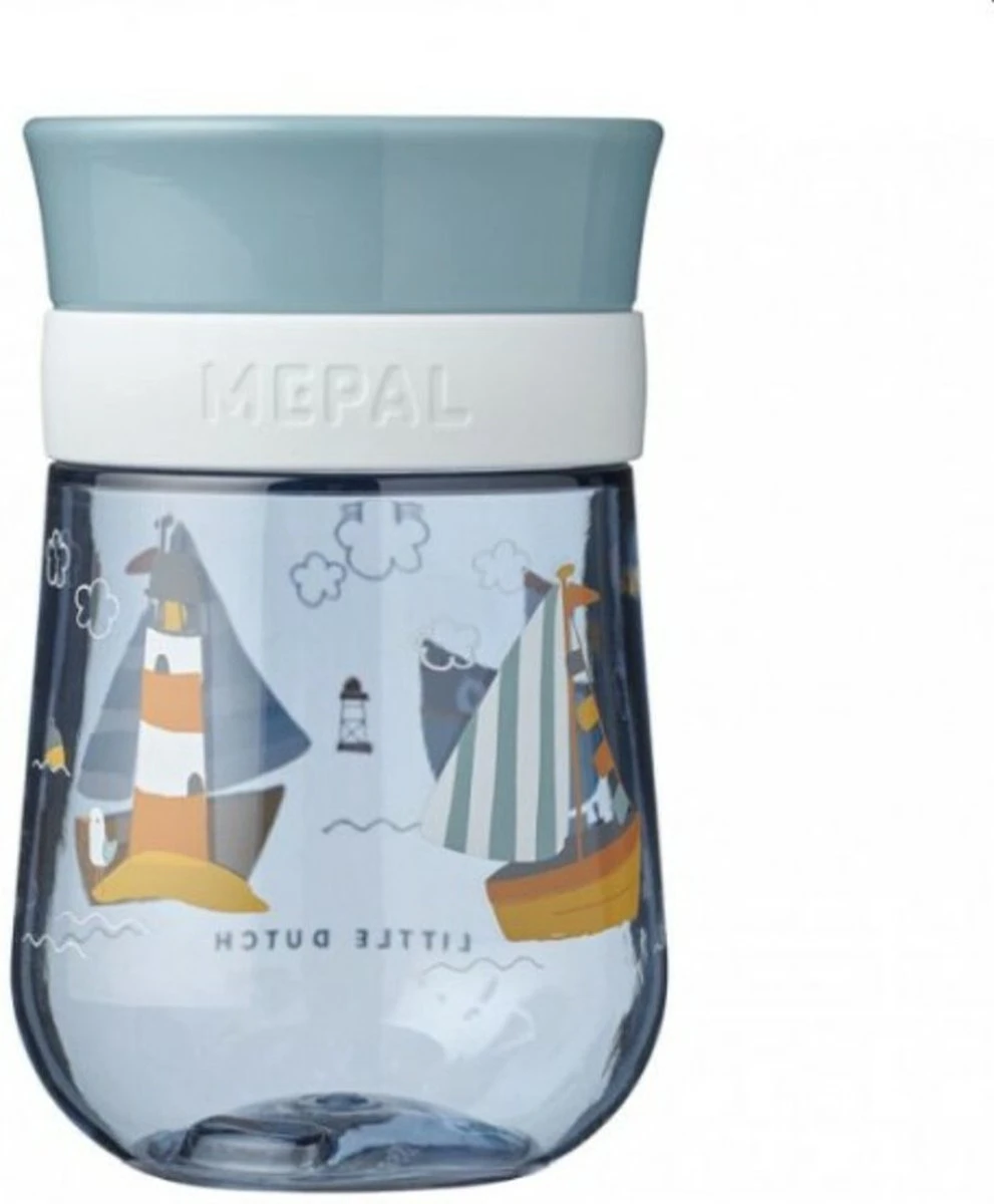 Mepal Mio – 360° Oefenbeker 300 Ml – Stimuleert Het Zelf Drinken – Sailors Bay – Kan Tegen Een Stootje – Drinkbeker Kinderen – Lekvrije Beker 10 Mepal Mio – 360° Oefenbeker 300 Ml – Stimuleert Het Zelf Drinken – Sailors Bay – Kan Tegen Een Stootje – Drinkbeker Kinderen – Lekvrije Beker - Afbeelding 8