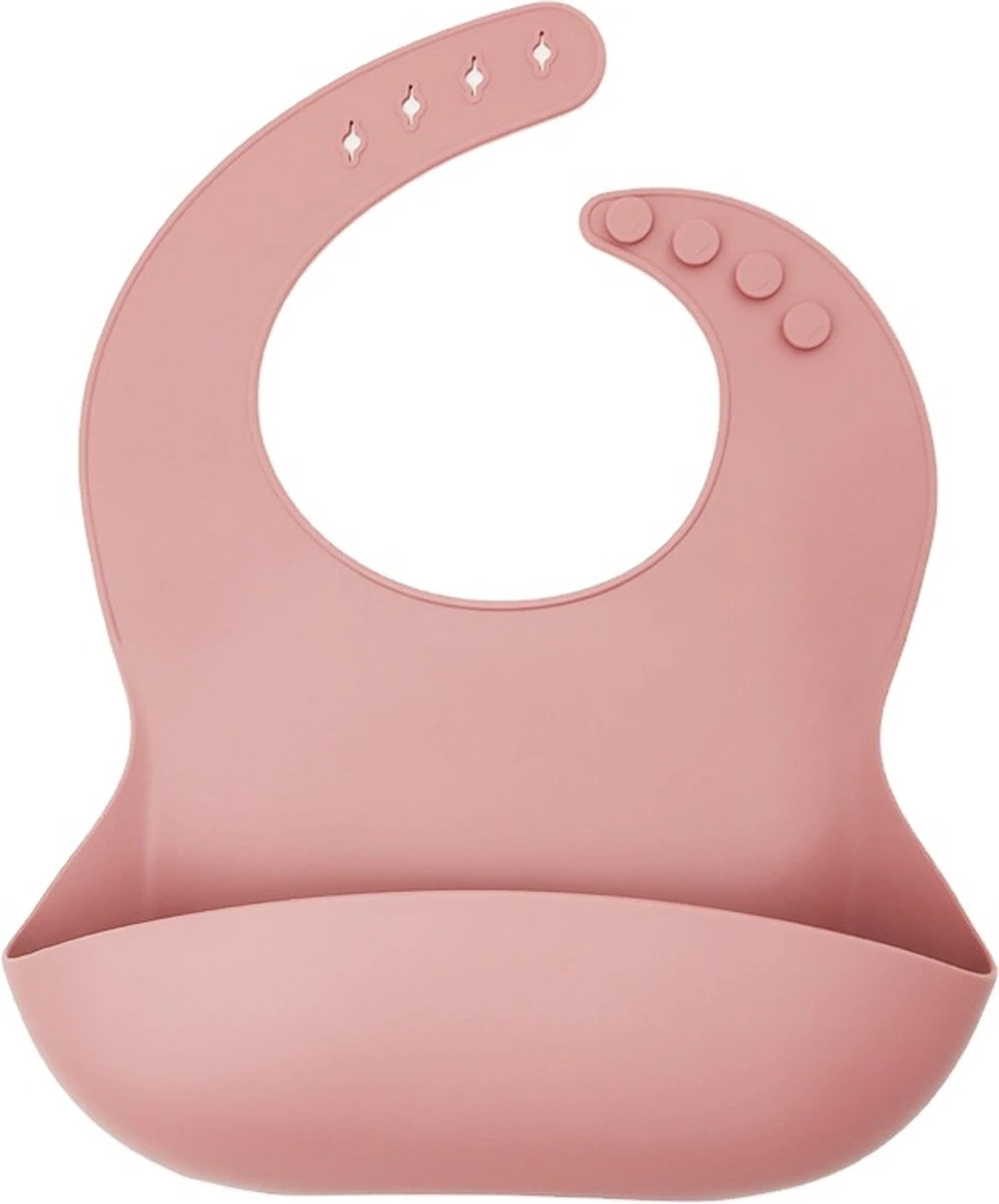 Merkloos Silicone Slabbetje Roze - Slabber - Waterdichte Baby Slabbetjes - Zachte Slab Met Opvangbakje - Unisex Slabbers 3 Merkloos Silicone Slabbetje Roze - Slabber - Waterdichte Baby Slabbetjes - Zachte Slab Met Opvangbakje - Unisex Slabbers